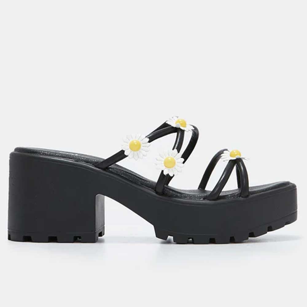 Koi Footwear Koi Footwear Plateau Sandaal 40 Shoes Blooming Daisy Oas